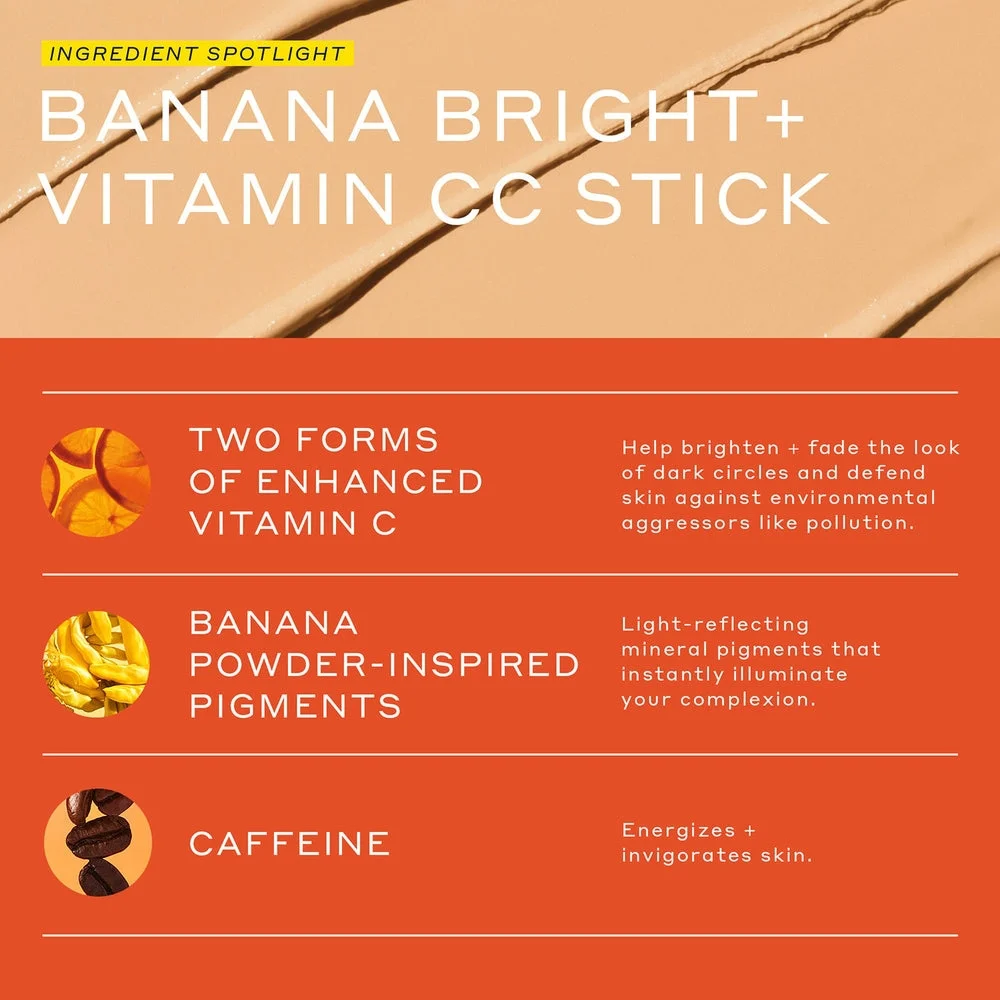 Ole Henriksen Banana Bright+ Vitamin CC Stick in Banana, 3.7g/0.13oz